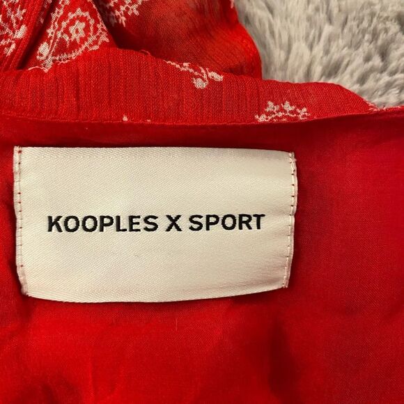 Kooples X Sport wrap mini dress, size 0 - Picture 9 of 11